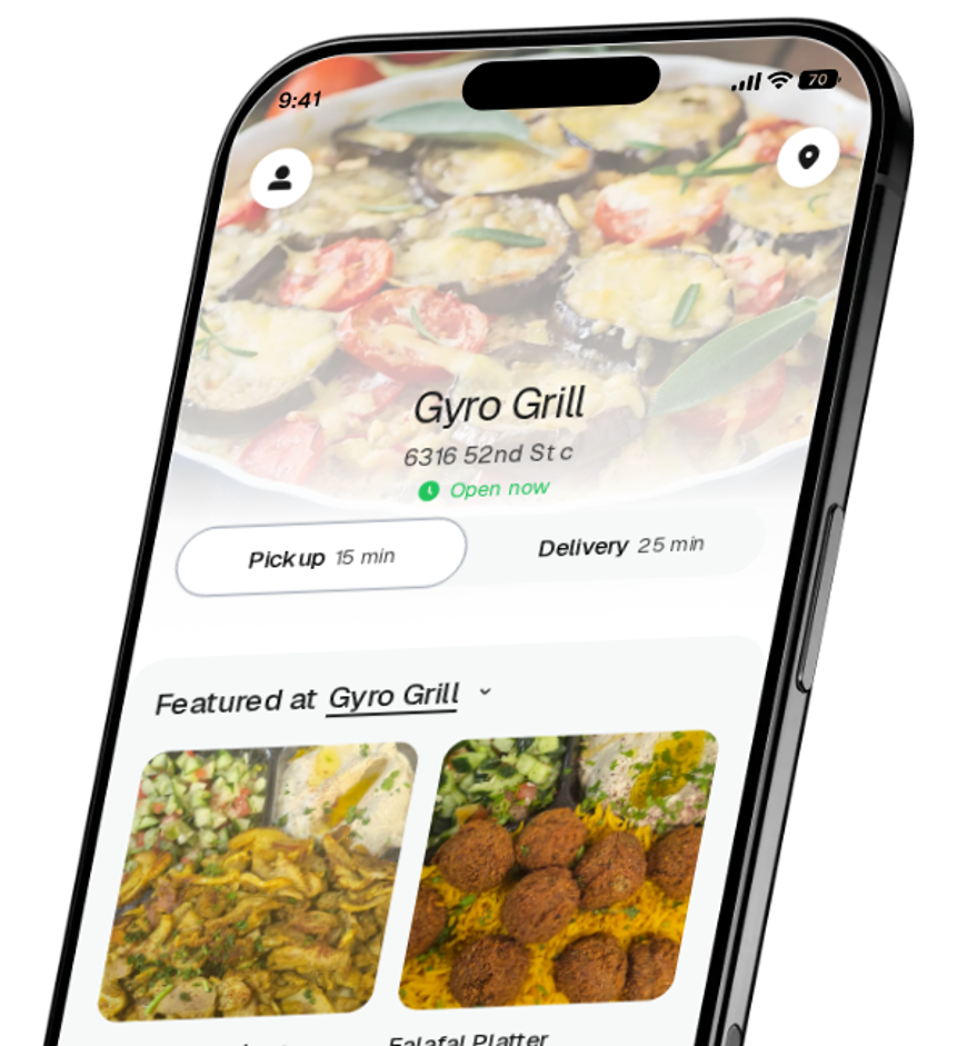 Gyro Grill app preview
