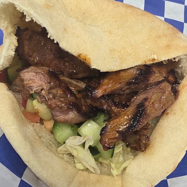 Lamb Shish Kabab.