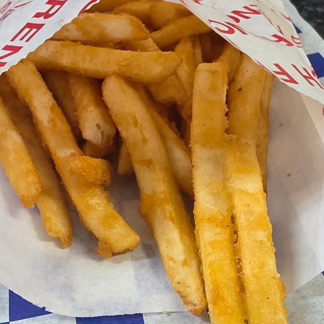 Straight Cut Fries.